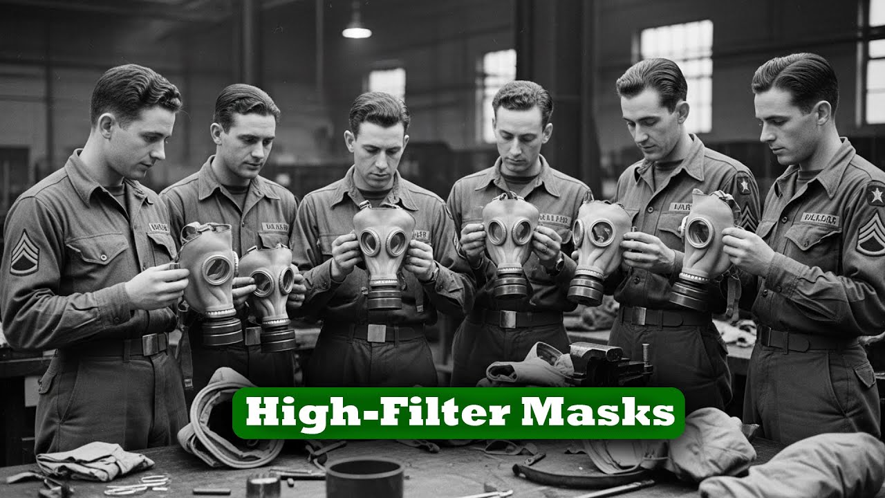 America Had No Gas Masks in 1941 — So Mine Safety Appliances Designed High Filter Protection Units