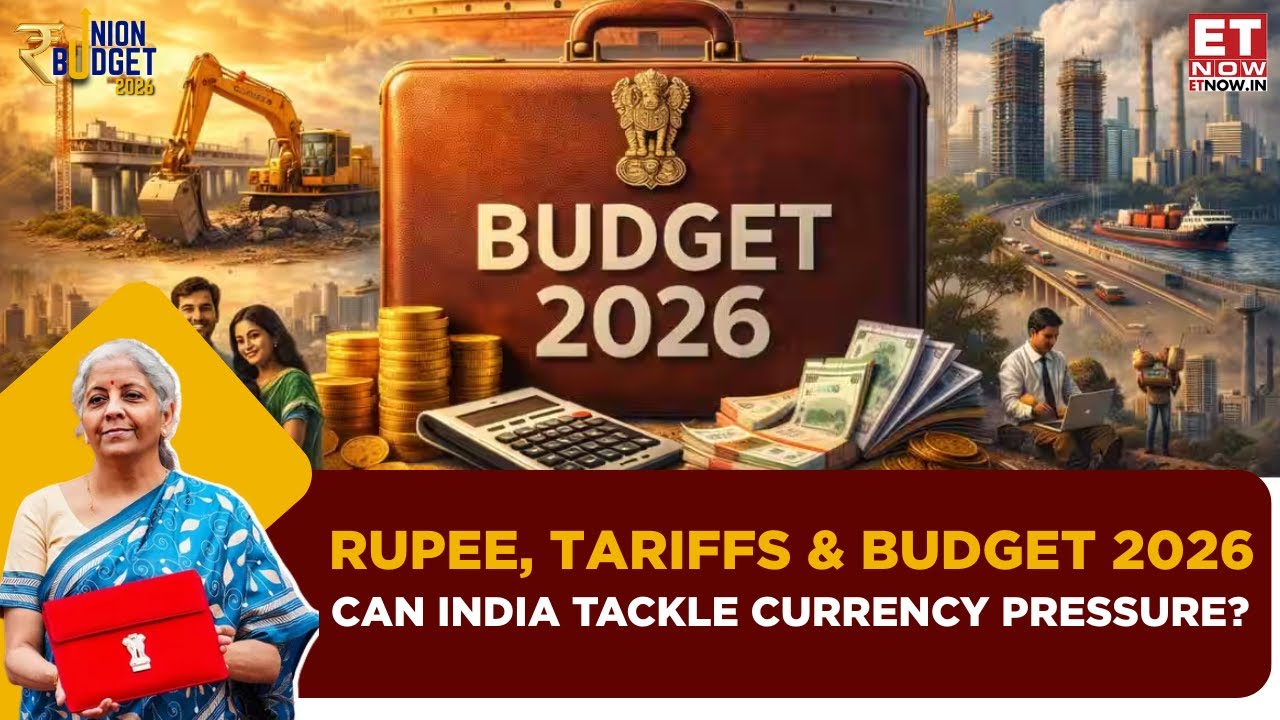 Economic Survey 2026: India’s Currency Headwinds, Tariff Risks & Budget 2026 | Budget 2026 | ET Now