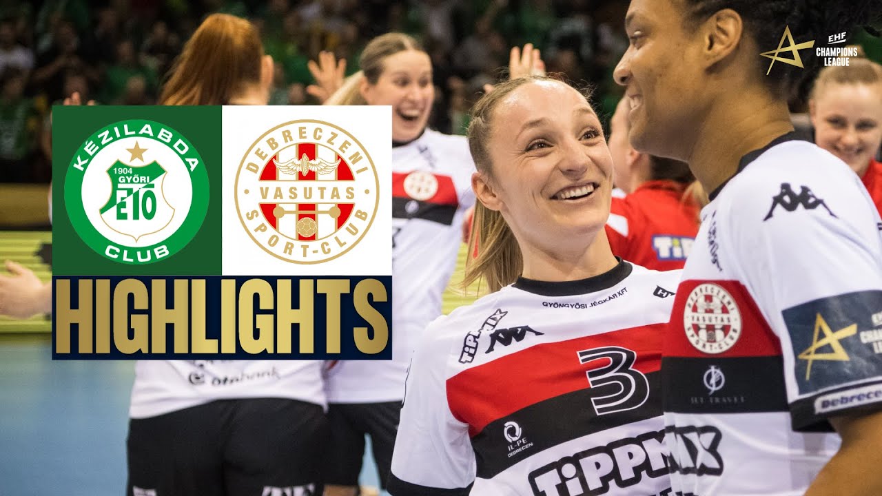 Gy&ouml;ri Audi ETO KC  🆚 DVSC Schaeffler | Highlights | EHF Champions League Women 2025/26