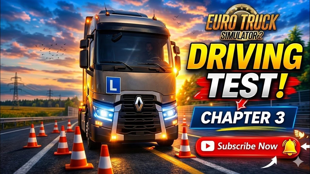 Mastering Precision: ETS2 Driving Academy Chapter 3 Demo &ndash; Advanced Parking & Reverse Maneuvers