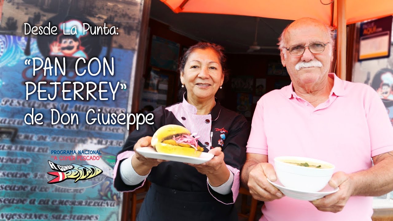 El pan con pejerrey de Don Giuseppe en La Punta, Callao