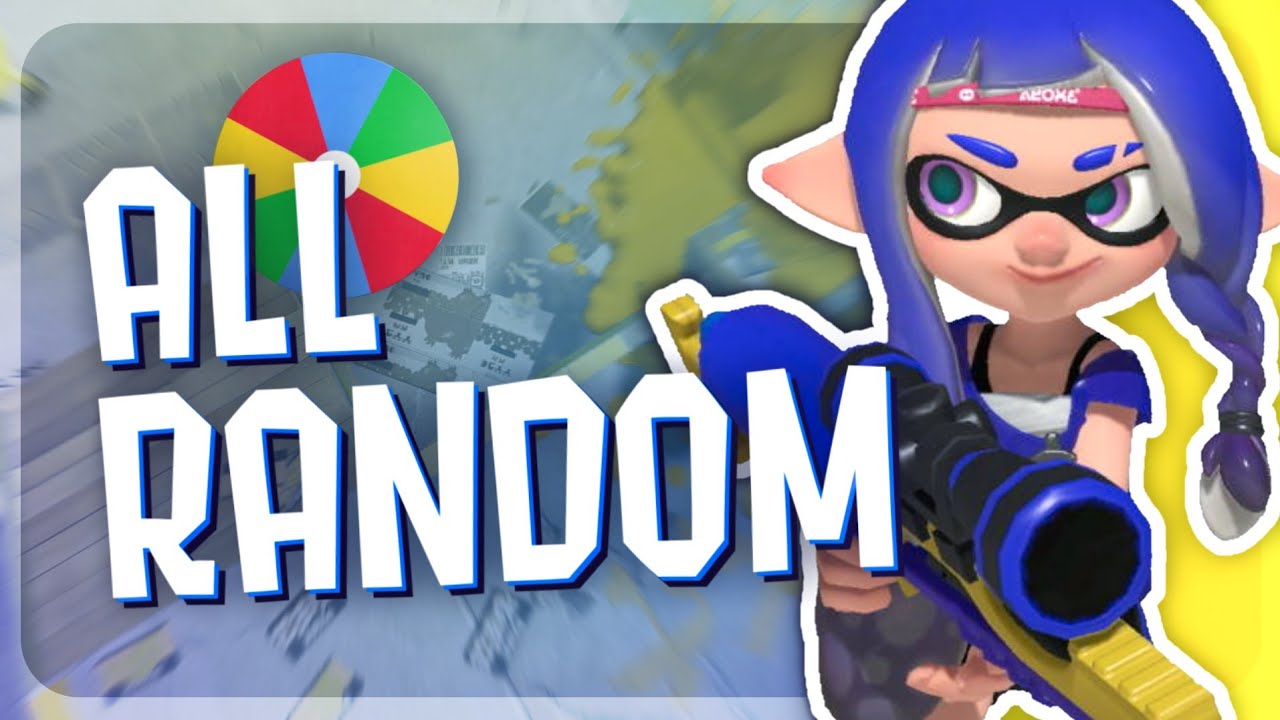 Playing Splatoon 3 with RANDOM Weapons and Gear