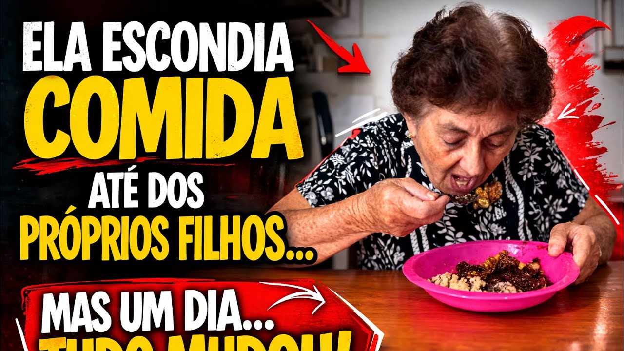 Ela escondia comida até dos próprios filhos... mas um dia tudo mudou