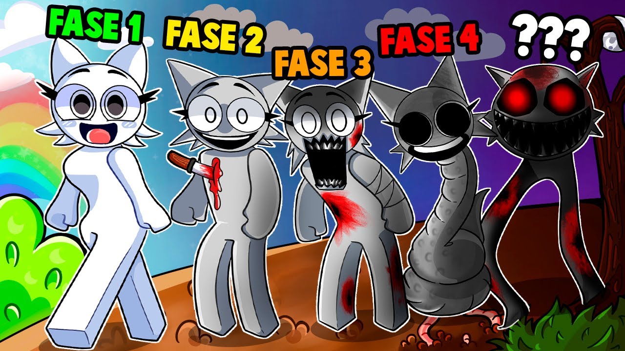 LAS FASES MÁS TERRORÍFICAS DE INCREDIBOX SPRUNKI! 💀🔥 (COMPLETO HORROR)