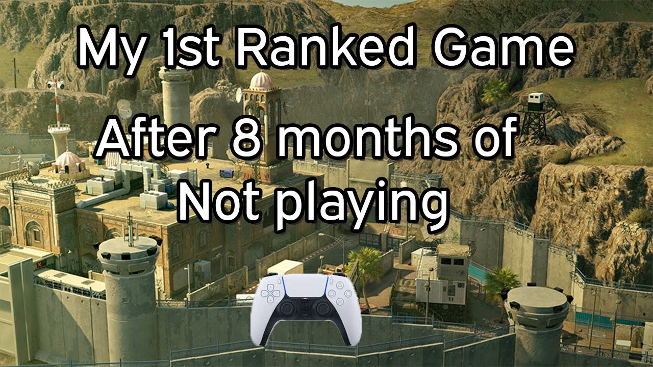 My First Ranked after 8 months of not playing - Rainbow Six Siege PS5