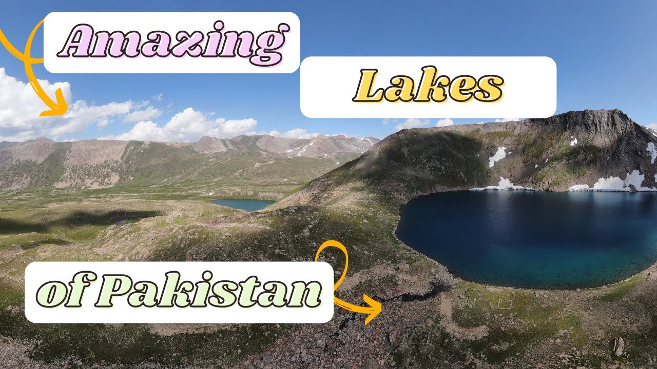 Most Beautiful Lakes in Pakistan 🇵🇰 (4K) 