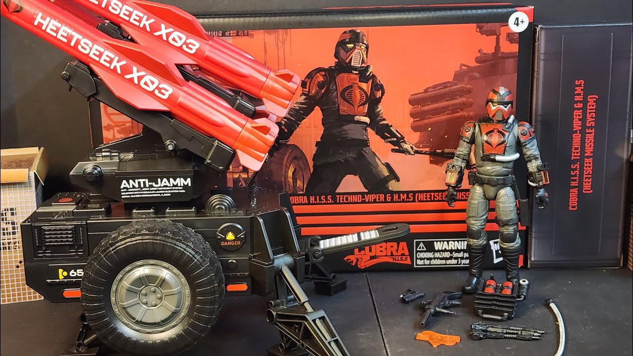 GIJoe Classified Series HMS Cobra HISS Techno Viper и HMS