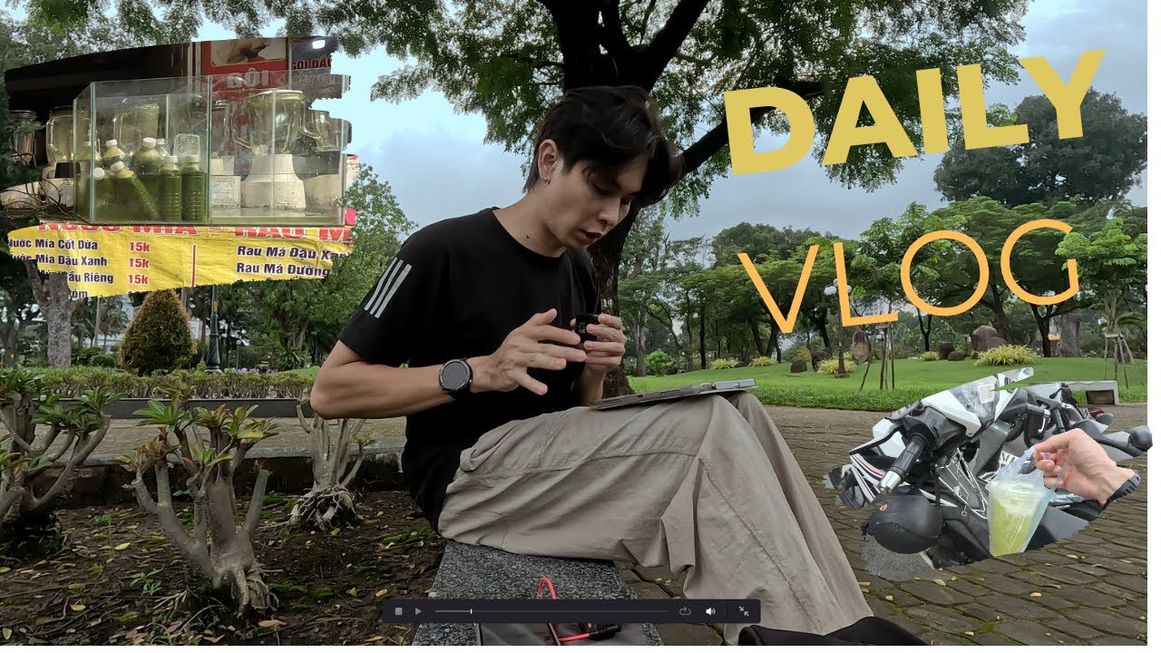 Daily vlog | vlog thu âm cho video các thể loại nhiếp ảnh của mình  😁| ChithanhP