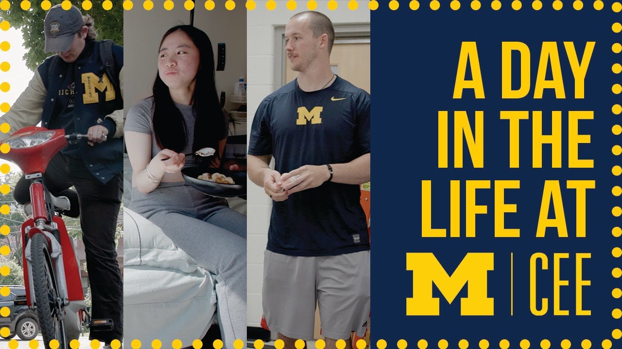 A Day in the Life: Civil & Environmental Engineering at the University of Michigan