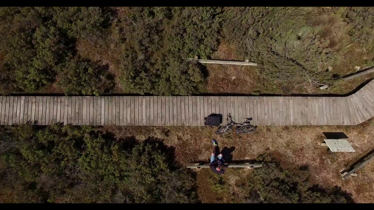 The Bellarine Australia Queenscliff Railway Steam Train Drone Flight