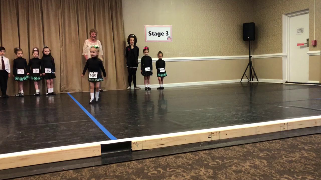 Irish Dancing - Beginner Reel at Feis