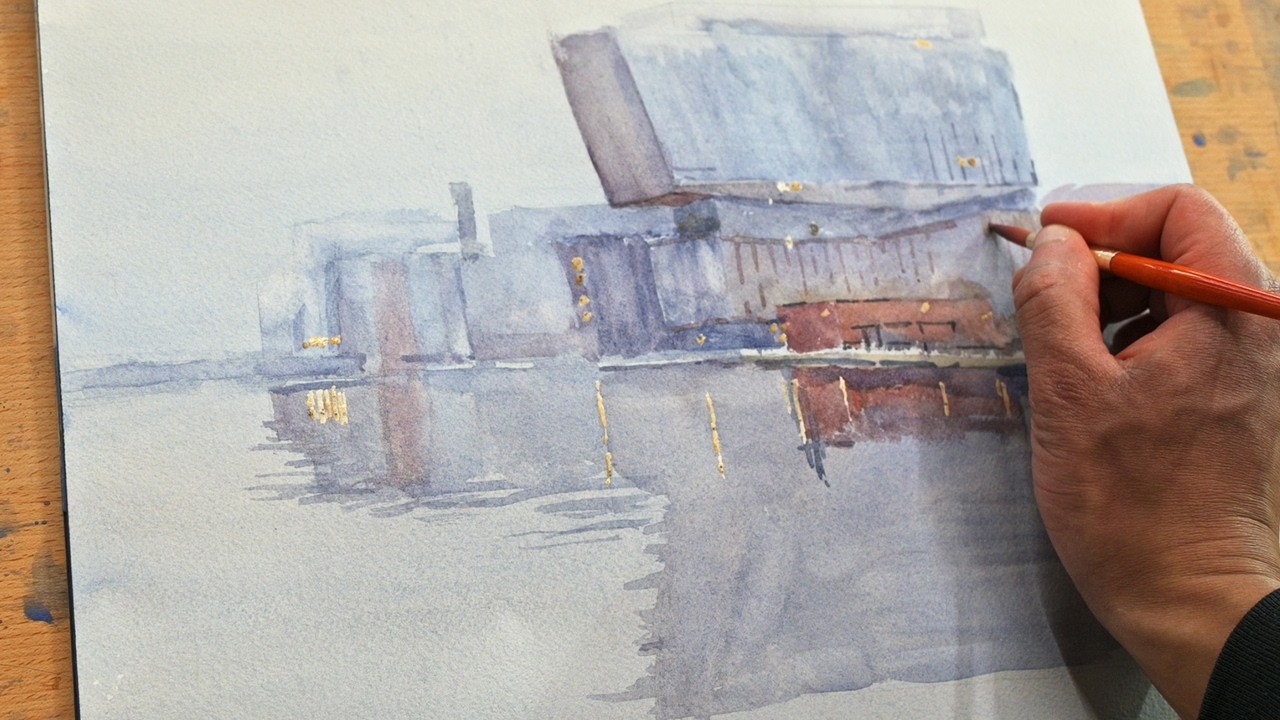 Watercolor Study: Controlling Light and Contrast