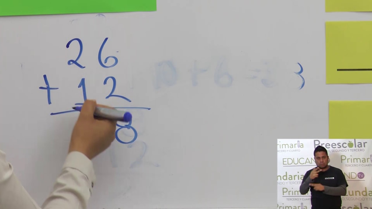 Primaria 1º y 2º clase: 116 Tema: Sumas y restas