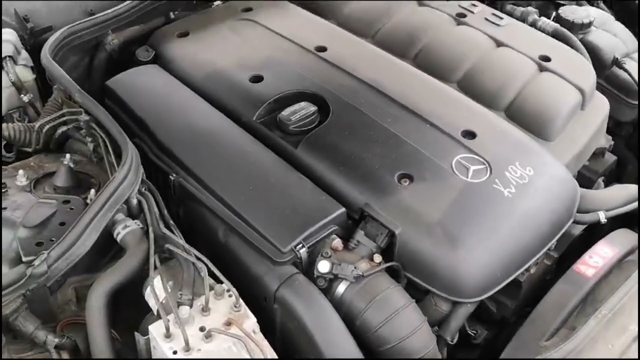 Работа двигателя om648 w211 Mercedes