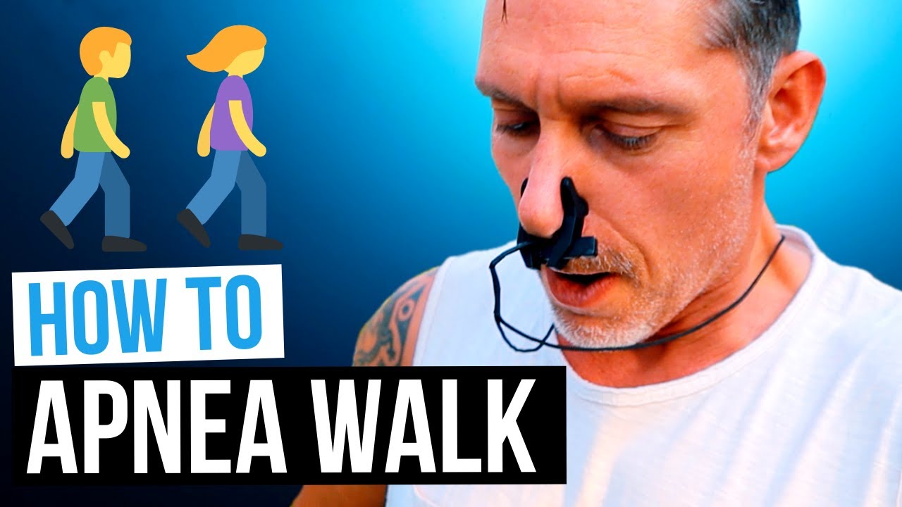How to Apnea Walk - Dry Freediving Training 🚶‍♀️🚶