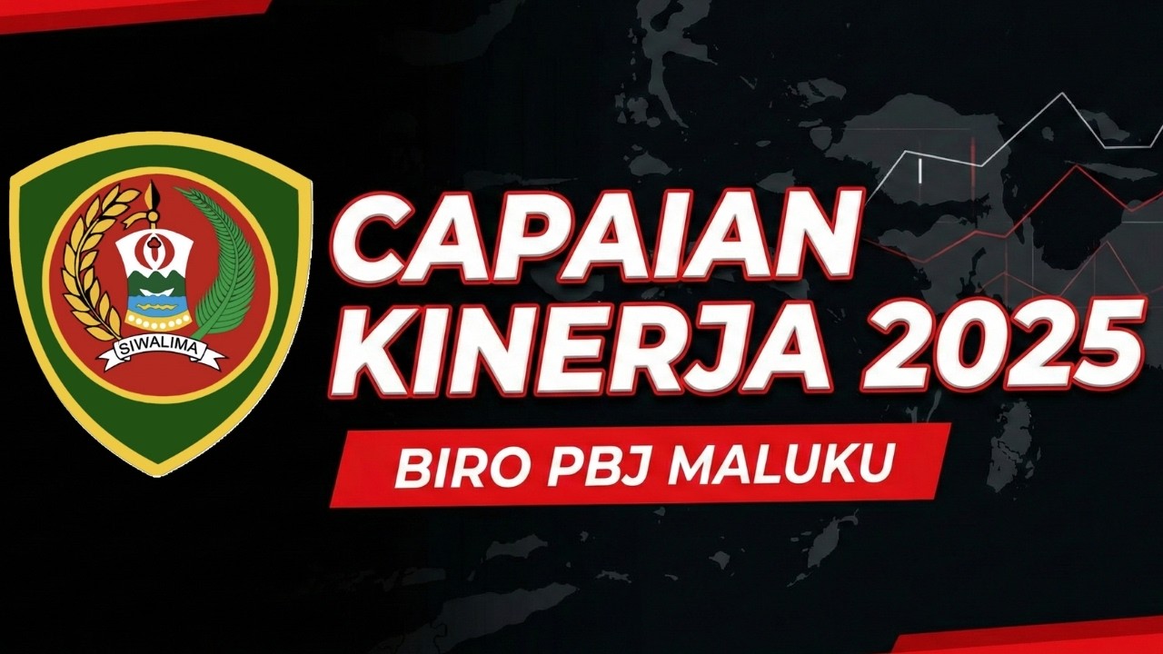LAPORAN CAPAIAN KINERJA TAHUN 2025 BIRO PENGADAAN BARANG DAN JASA SETDA PROVINSI MALUKU