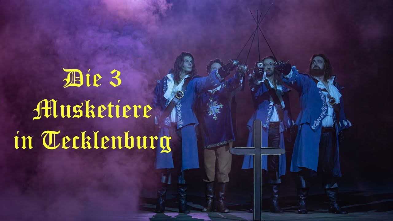 DIE 3 MUSKETIERE - Musical 2024 auf der Freilichtbühne in Tecklenburg (Mikes Musical-World Folge 42)