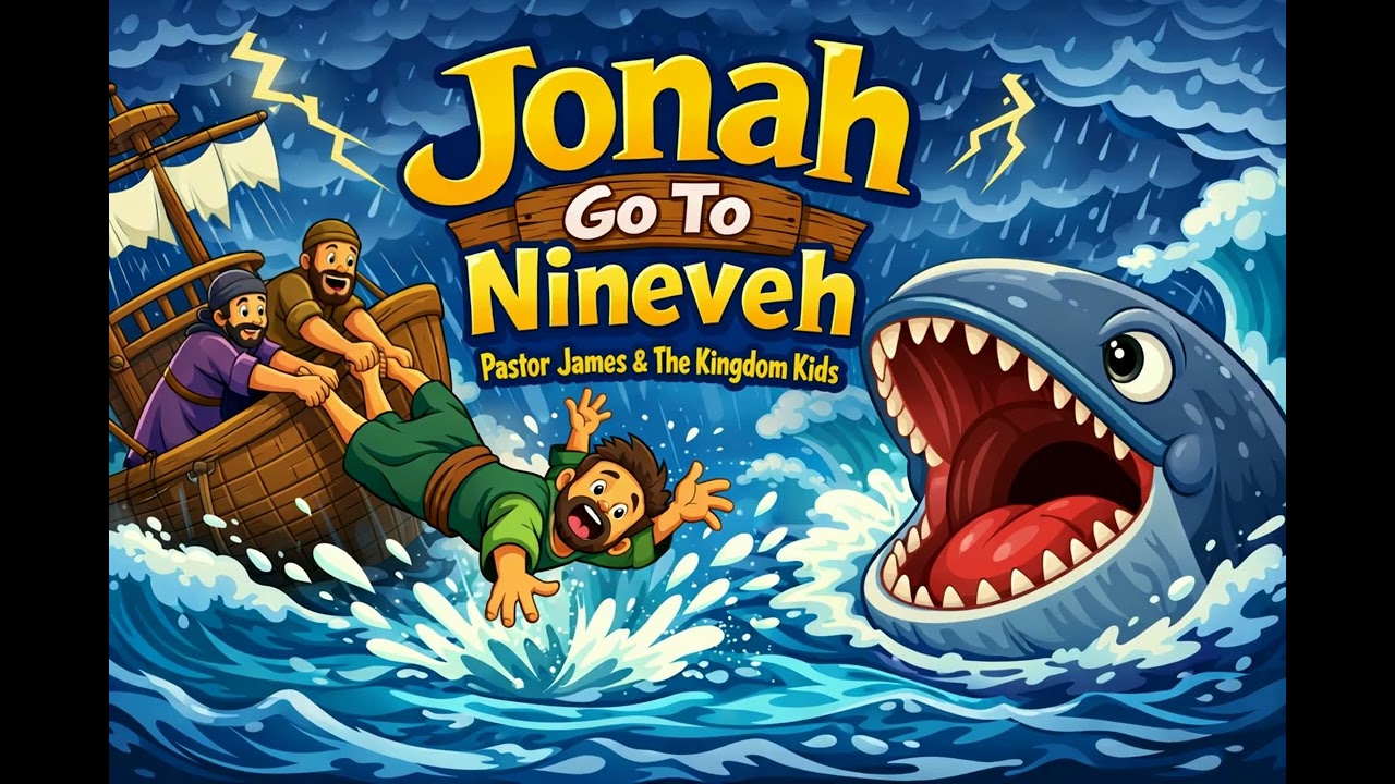 Jonah Go To Nineveh | Pastor James & the Kingdom Kids