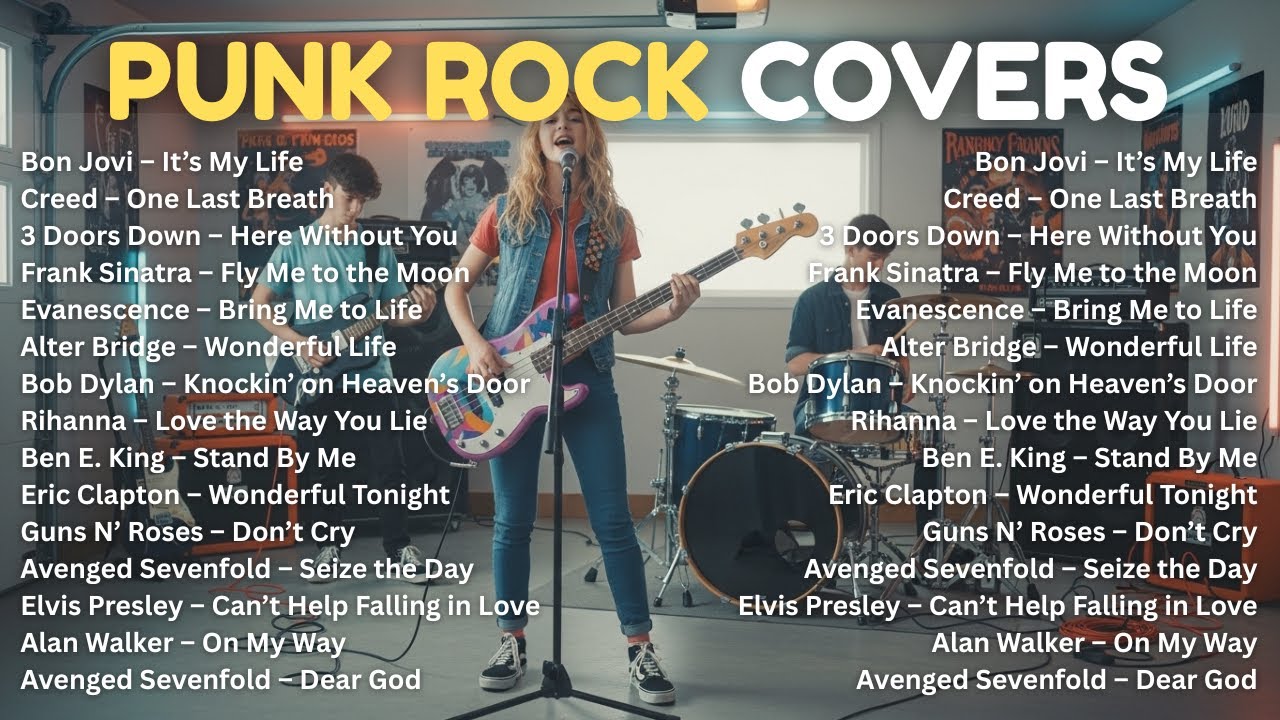 2000s-Style Punk Rock Covers of Popular Songs🤘🔥