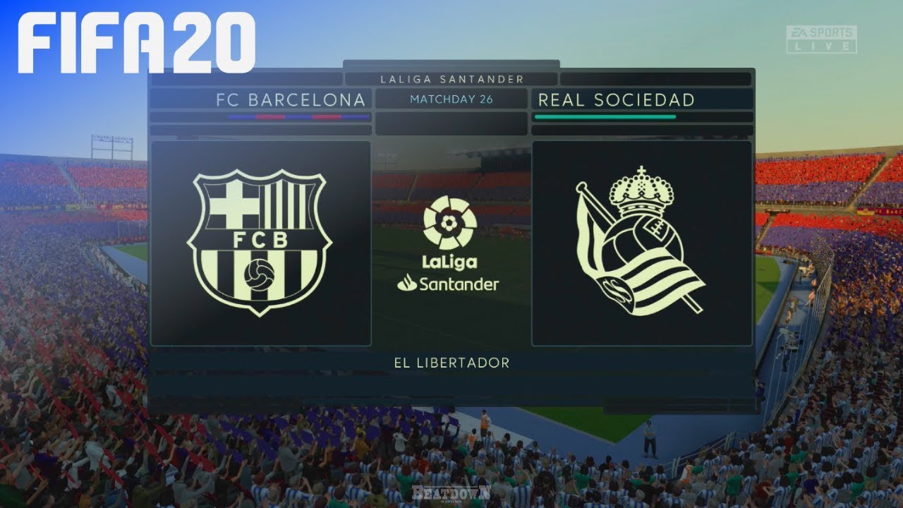 FIFA 20 - FC Barcelona vs. Real Sociedad @ El Libertador