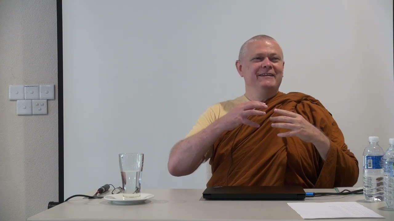 A Course on Early Buddhist Meditation - Bhante Sujato - Day 1