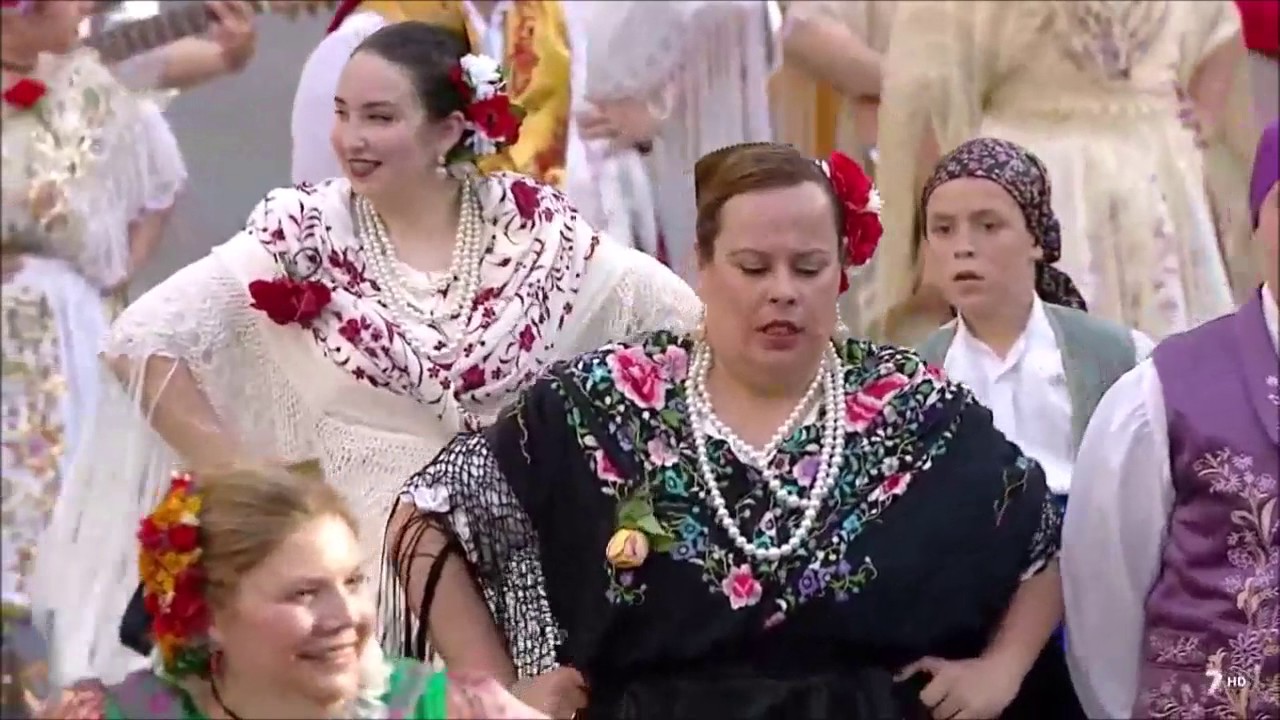 Grupo Folclórico Arabí de Yecla en el Bando de la Huerta 2017