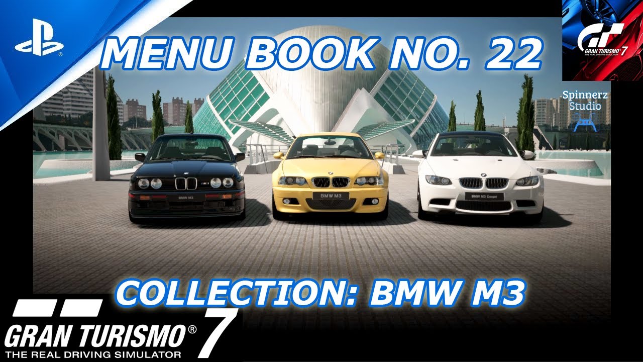 Gran Turismo 7 Cafe Menu Book No. 22 Collection BMW M3 | GT7 Book No.  22