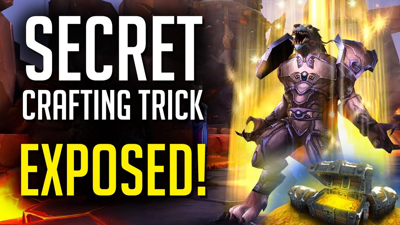 Unlocking Blizzards SECRET Crafting Bonus for BIG Profits!