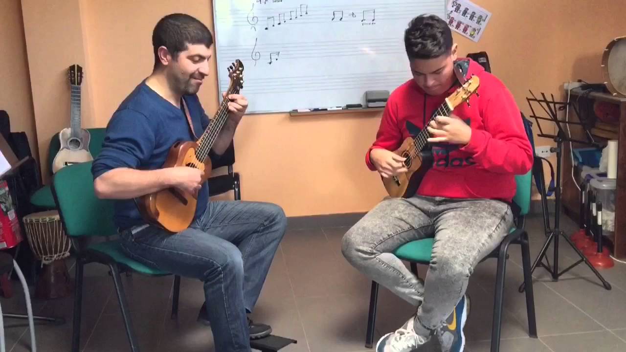 Estudio n.5 para timple y contra de Josele del Pino