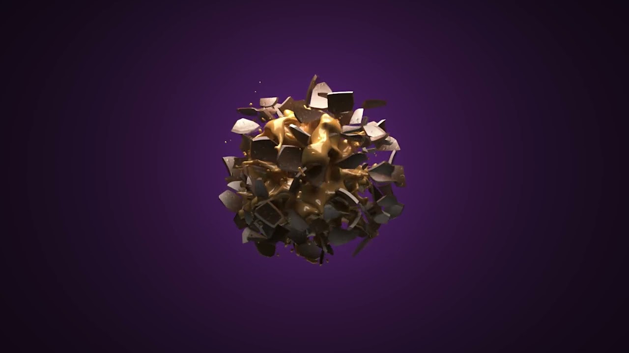 Chocolate explosion. 3ds max + Tyflow
