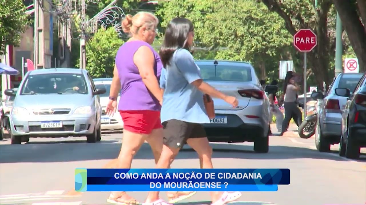 COMO ANDA A NOÇÃO DE CIDADANIA DO MOURÃOENSE