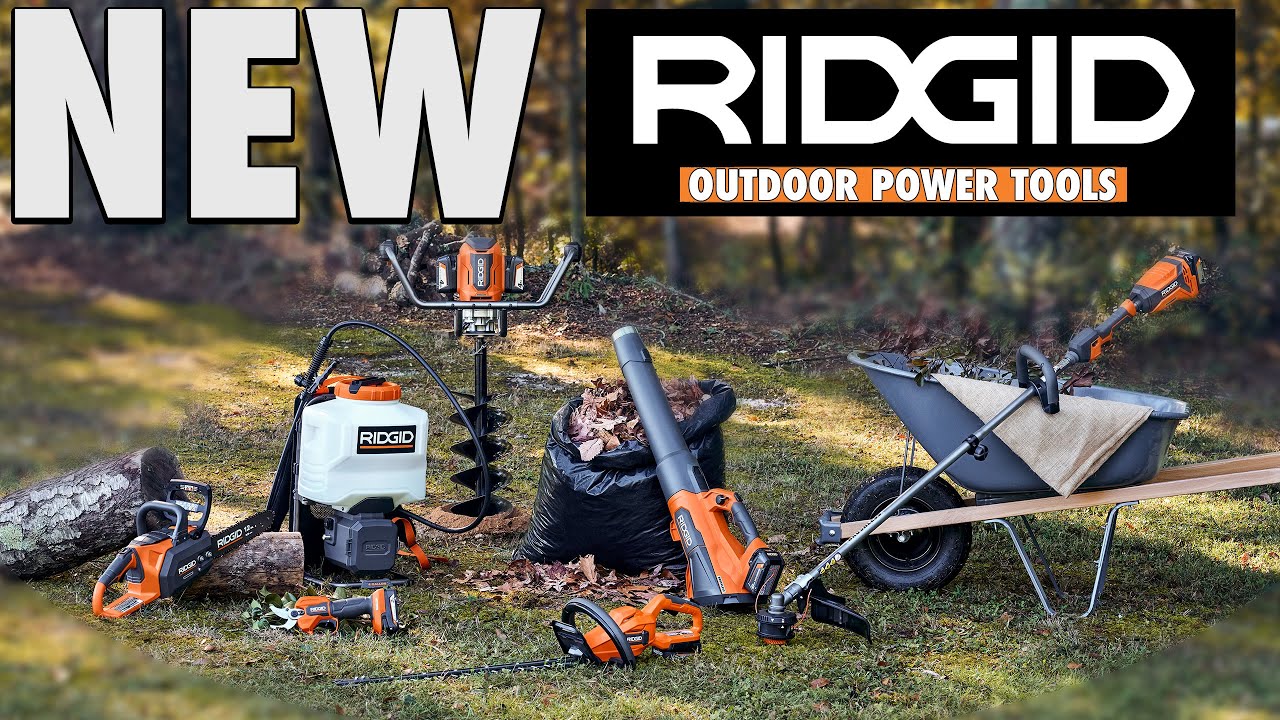 Ridgid Outdoor Power Tools - Are They Any Good?