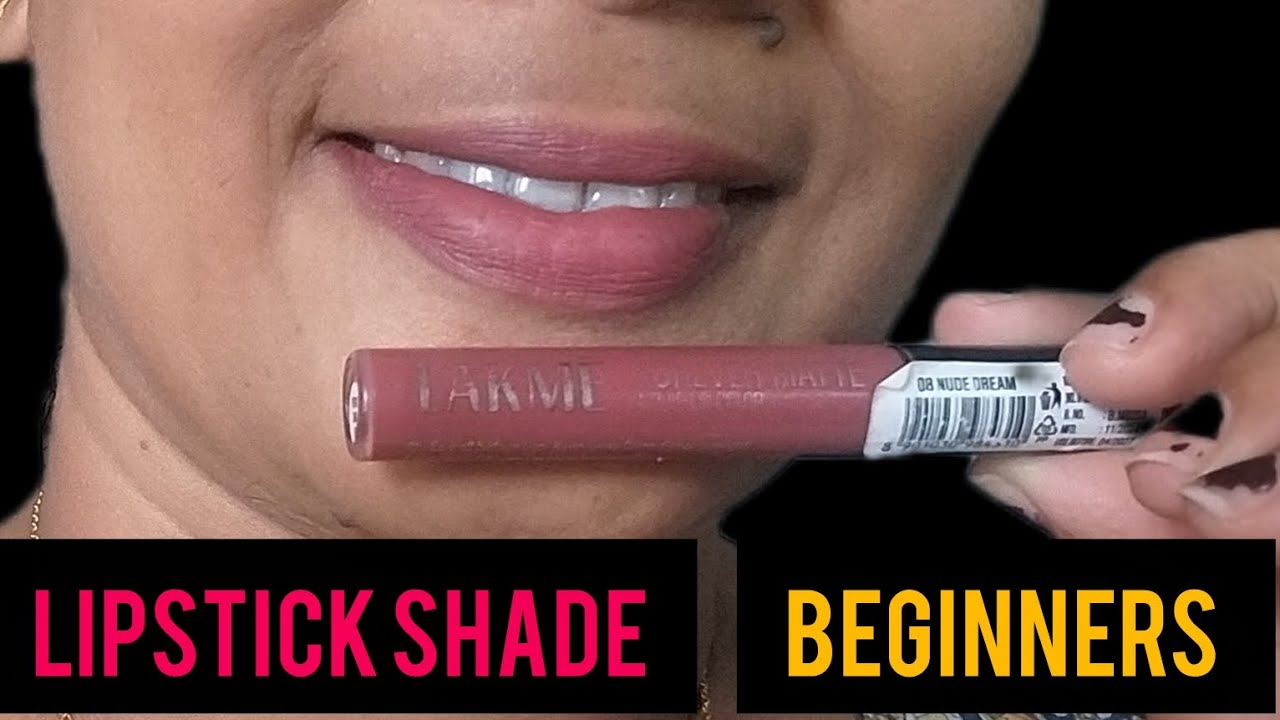 Nude lipstick നോക്കുന്ന തുടക്കക്കാർക്കായി #lipstick #beauty #lakme #makeup #makeuptutorial #review  