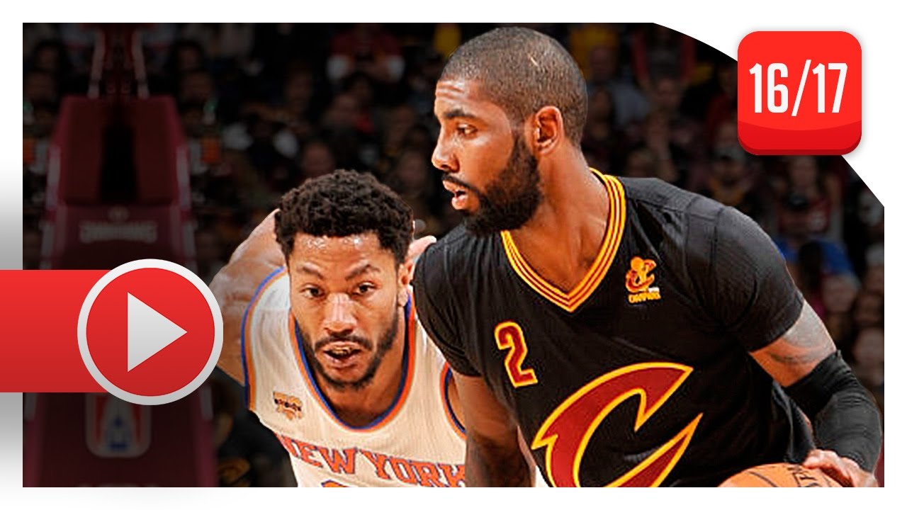 Kyrie Irving vs Derrick Rose PG Duel Highlights (2016.10.25) Cavaliers vs Knicks - SICK!