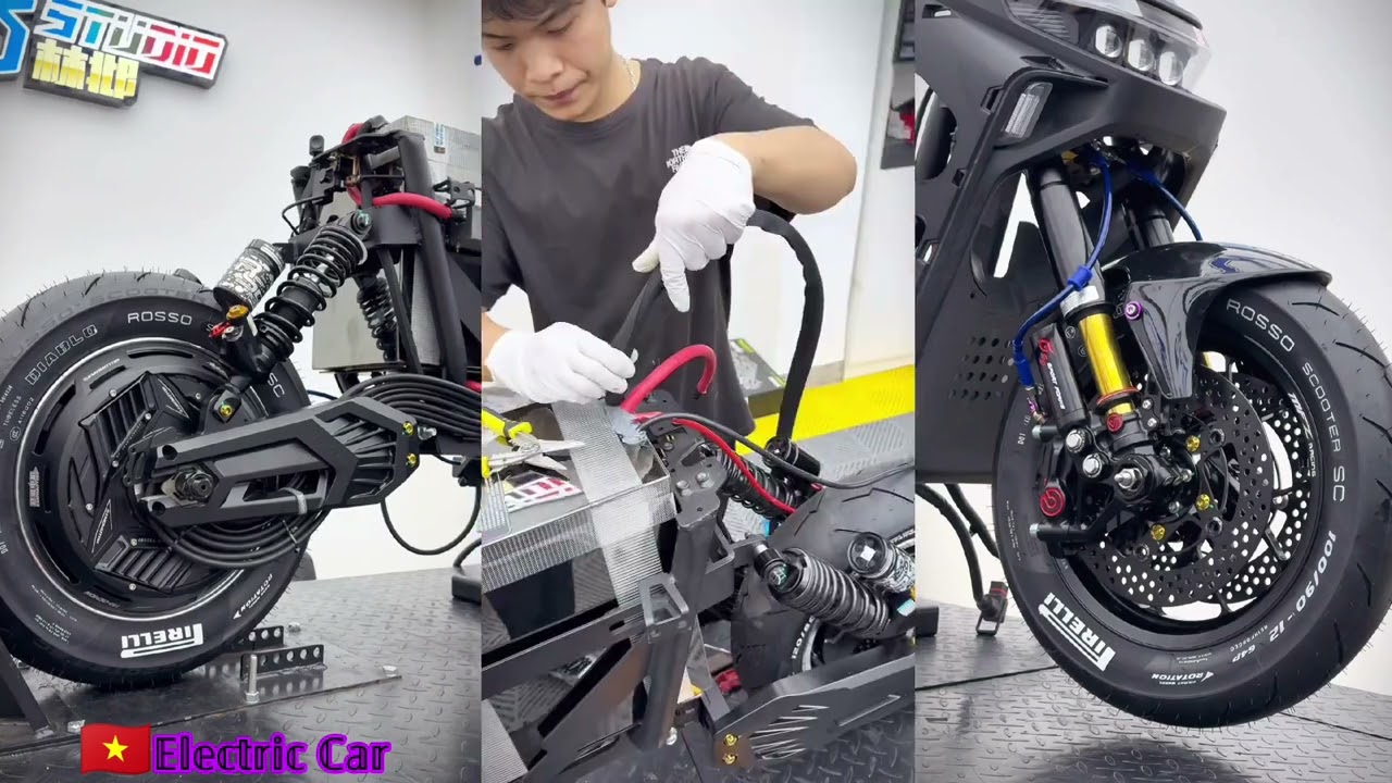 ⚡ráp con xe điện độ khủng 🦖 bạo chú.a ae chs ✈️ bổng 😁[Gia hưng] #xmen #Electriccar #xediendo