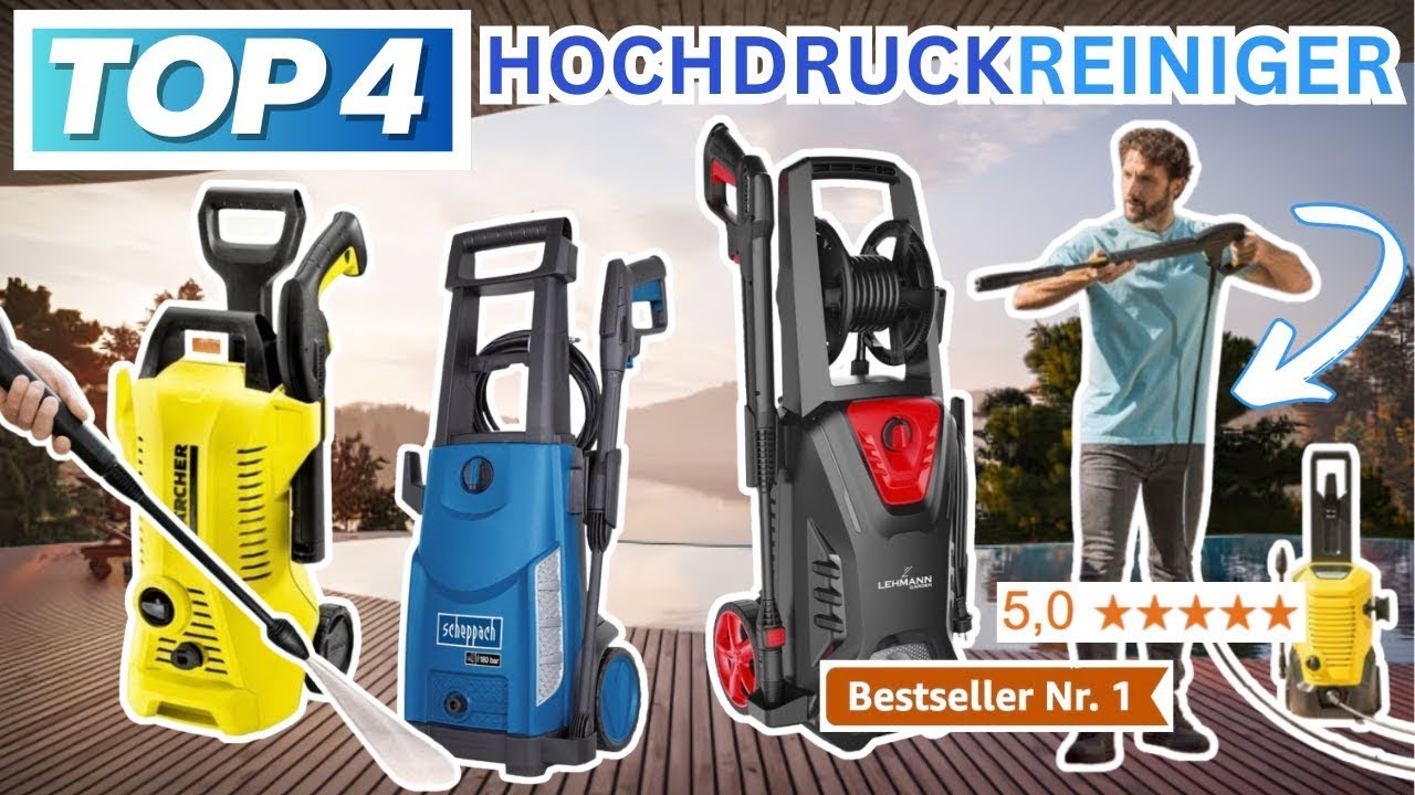 Beste HOCHDRUCKREINIGER (Testsieger 2026) | Top 4 Hochdruckreiniger Vergleich
