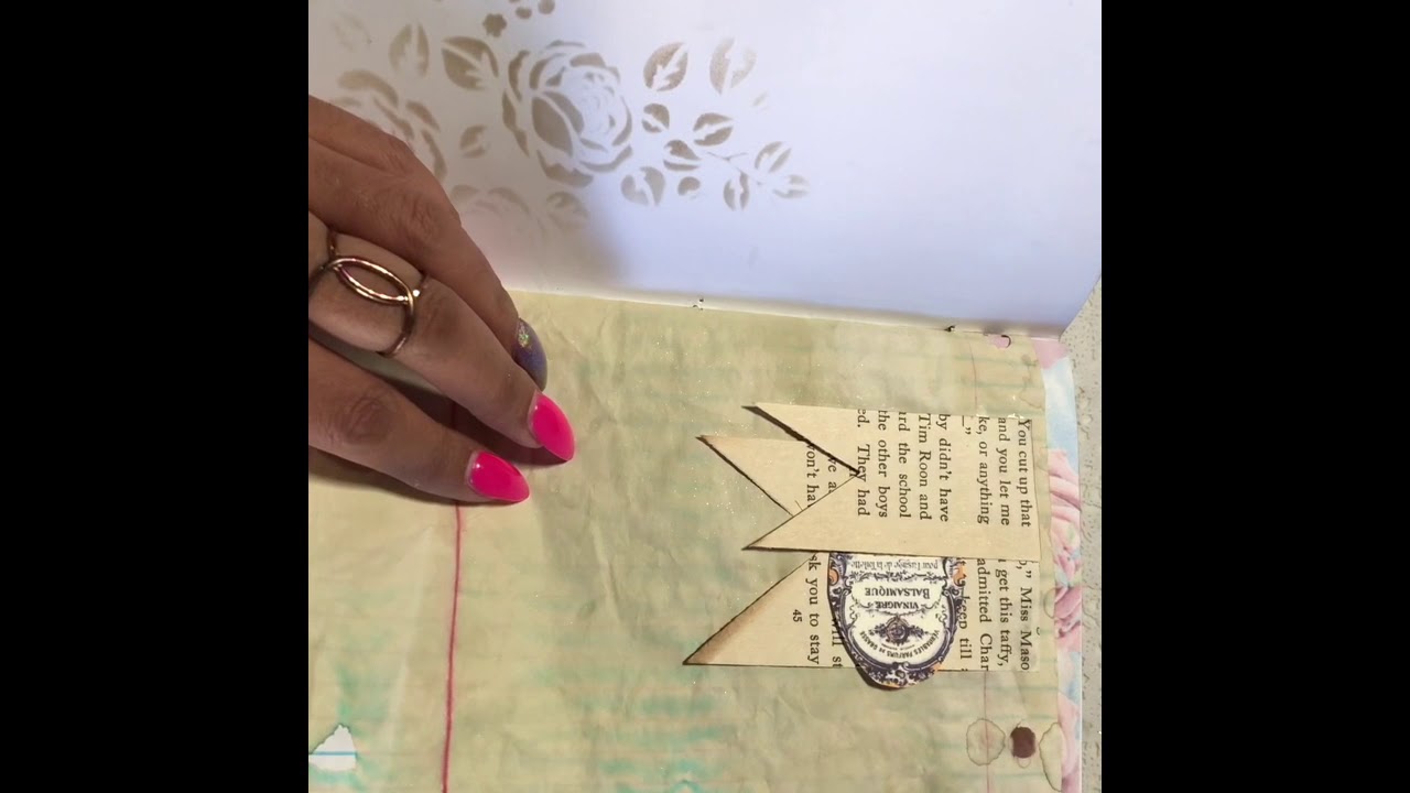 Altered file folder and JJ signature