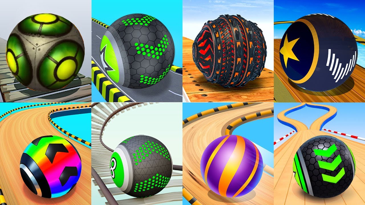 Going Balls VS Action Balls, Rollance Adventure Ball, Space Rolling Balls, Rolling Ball Sky Escape