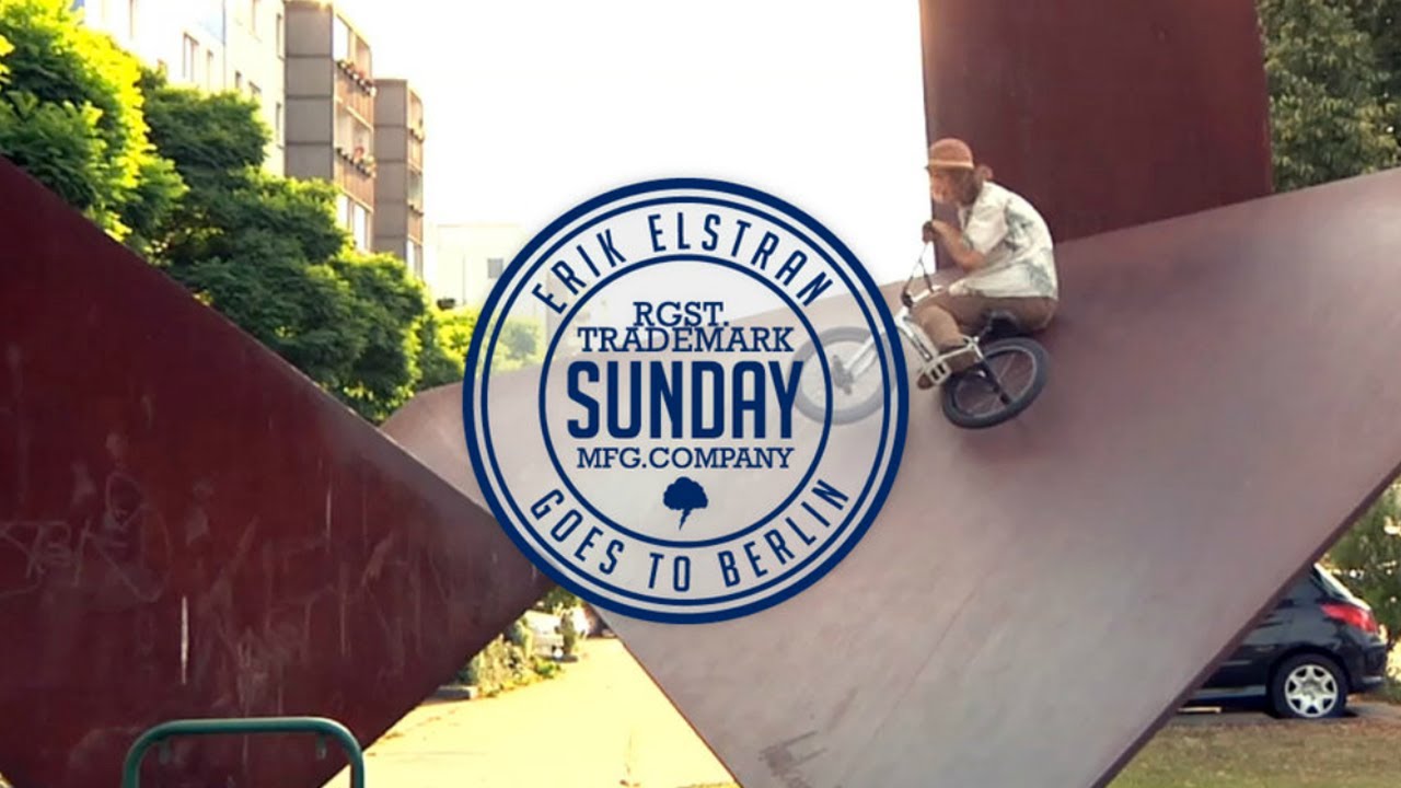 BMX rider Erik Elstran goes to Berlin - Sunday Bikes