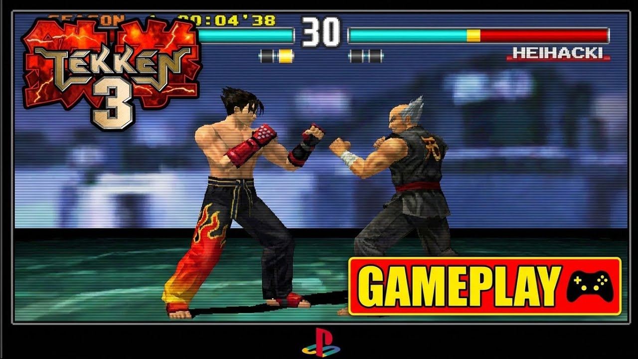 Tekken 3 PlayStation 1 gameplay