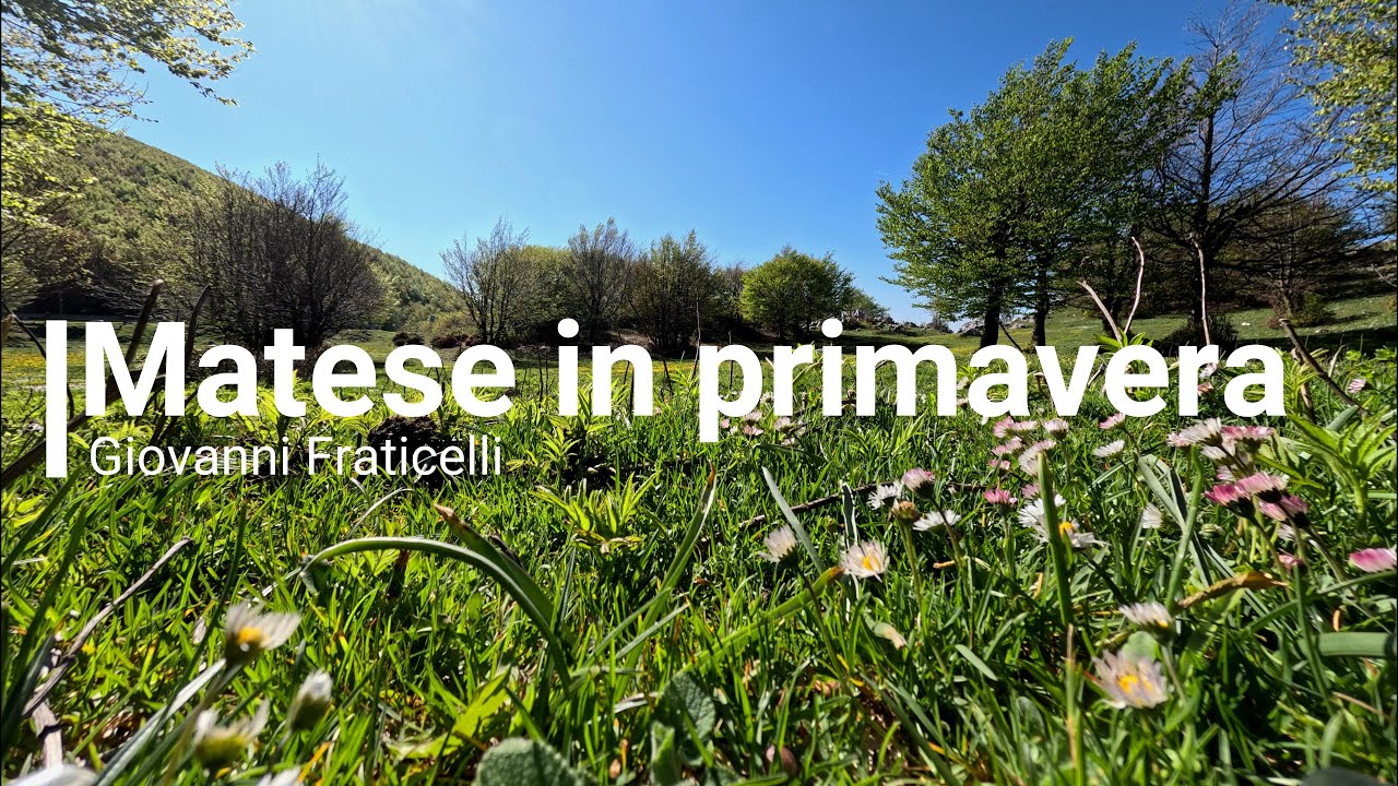 Matese in primavera #drone #molise #gallinola