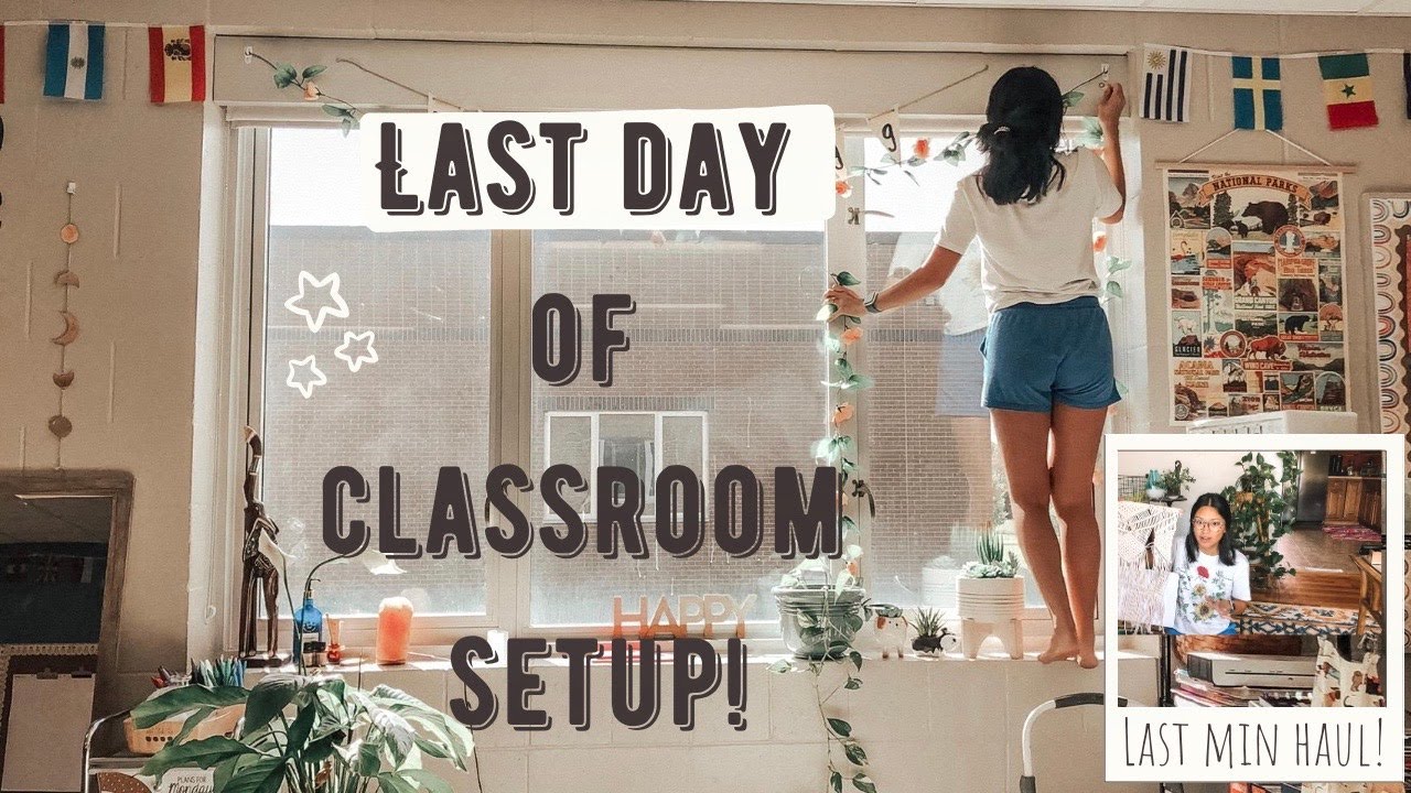 LAST DAY OF CLASSROOM SETUP & classroom haul | 4th Grade Teacher ☼