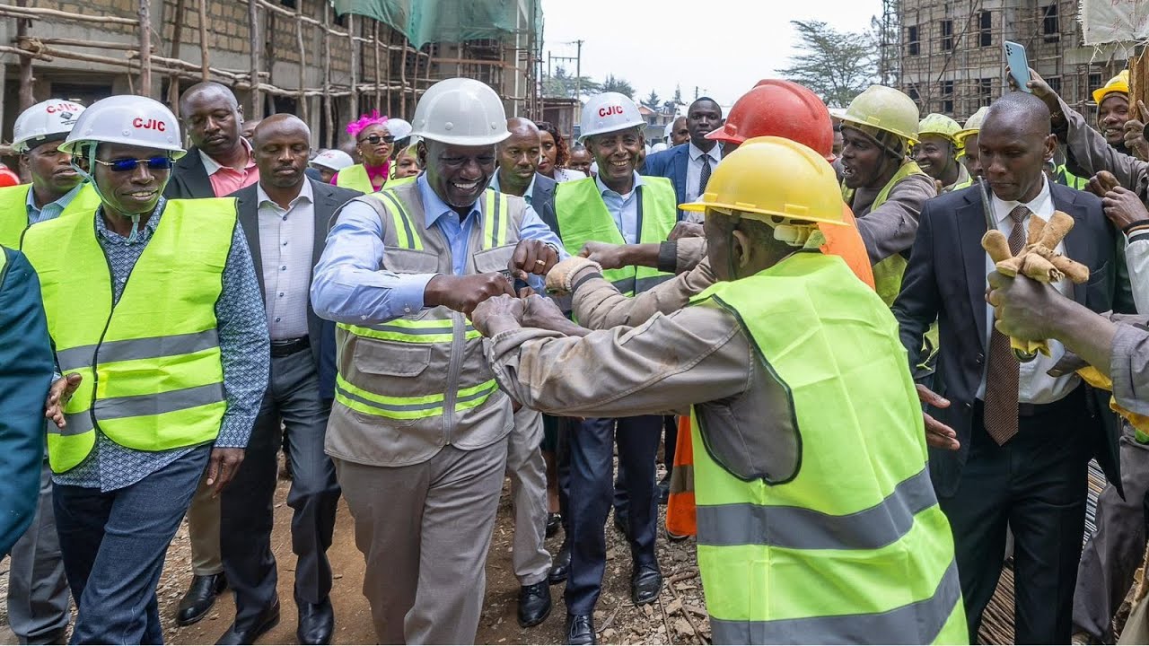 Live : RUTO and his Brigades  Commissioning of Mombasa Commuter Rail Service.