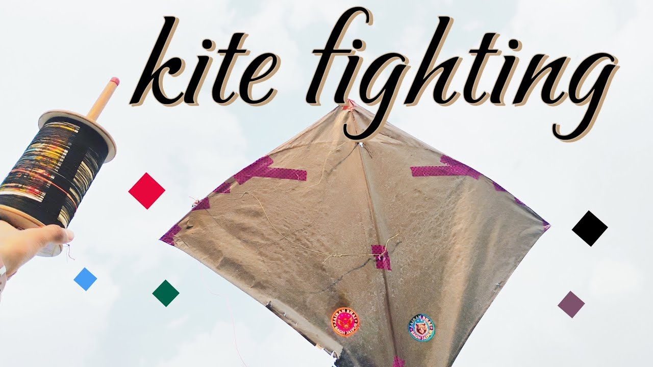 Kite fighting Irfan Bhai ke manje se 🤫