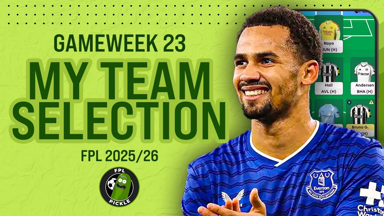 Мой выбор команды для 23-го тура Fantasy Premier League 📢 | НДИАЙЕ В ИГРЕ?! 🤔 | Fantasy Premier L...