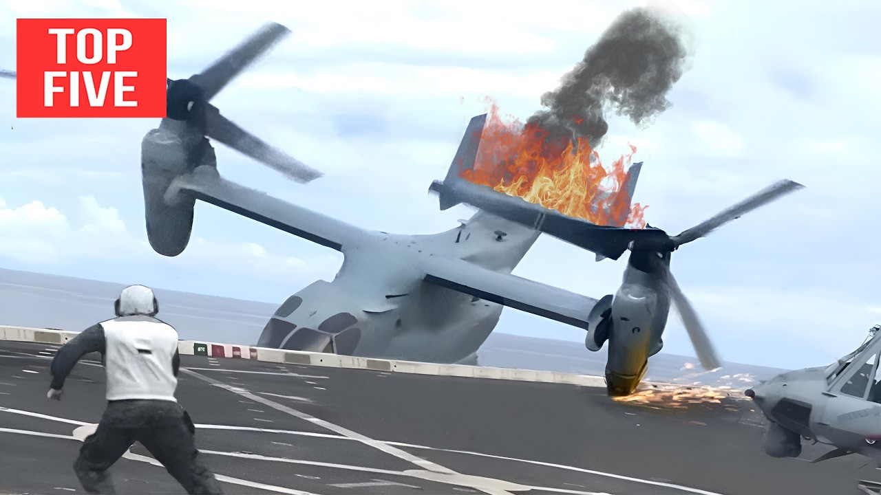5 Craziest Military Helicopter Crash Caught On Camera