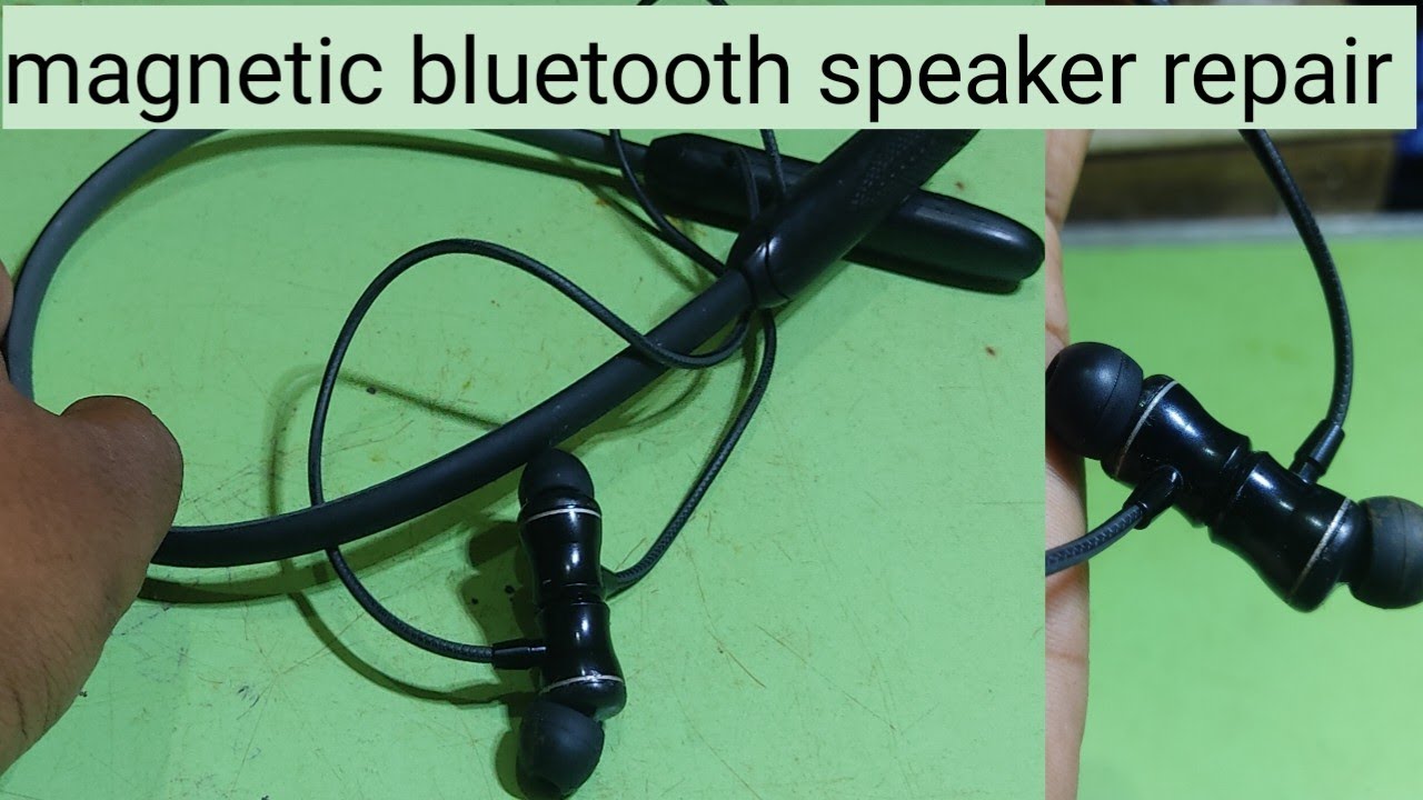 How to magnetic bluetooth repair at home ! मैग्नेटिक ब्लूटूथ कैसे कनेक्ट करें
