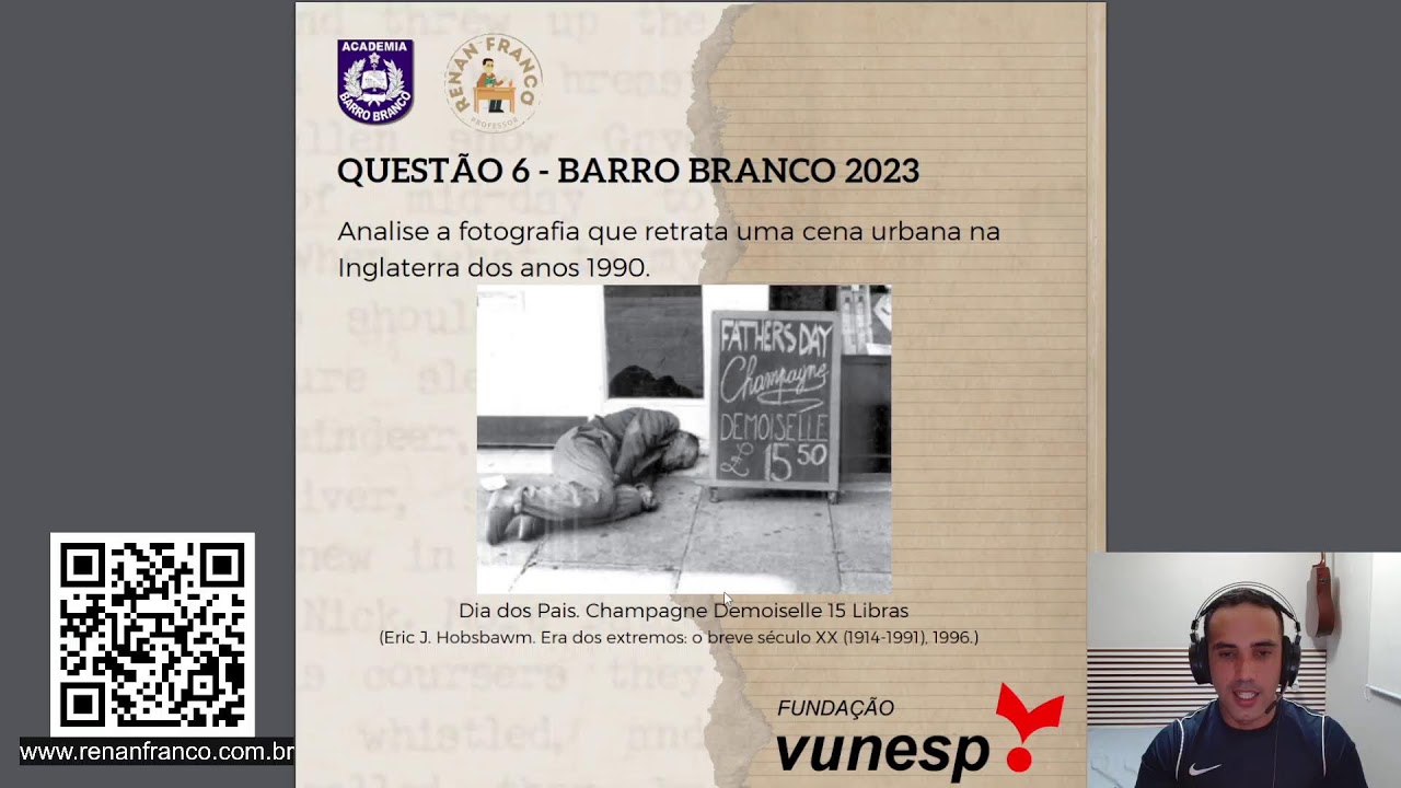 Prova Barro Branco - Revisão História e dicas de prova (live)