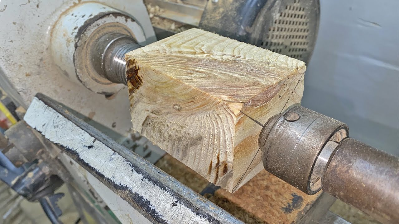 Woodturning - A Pallet Piece