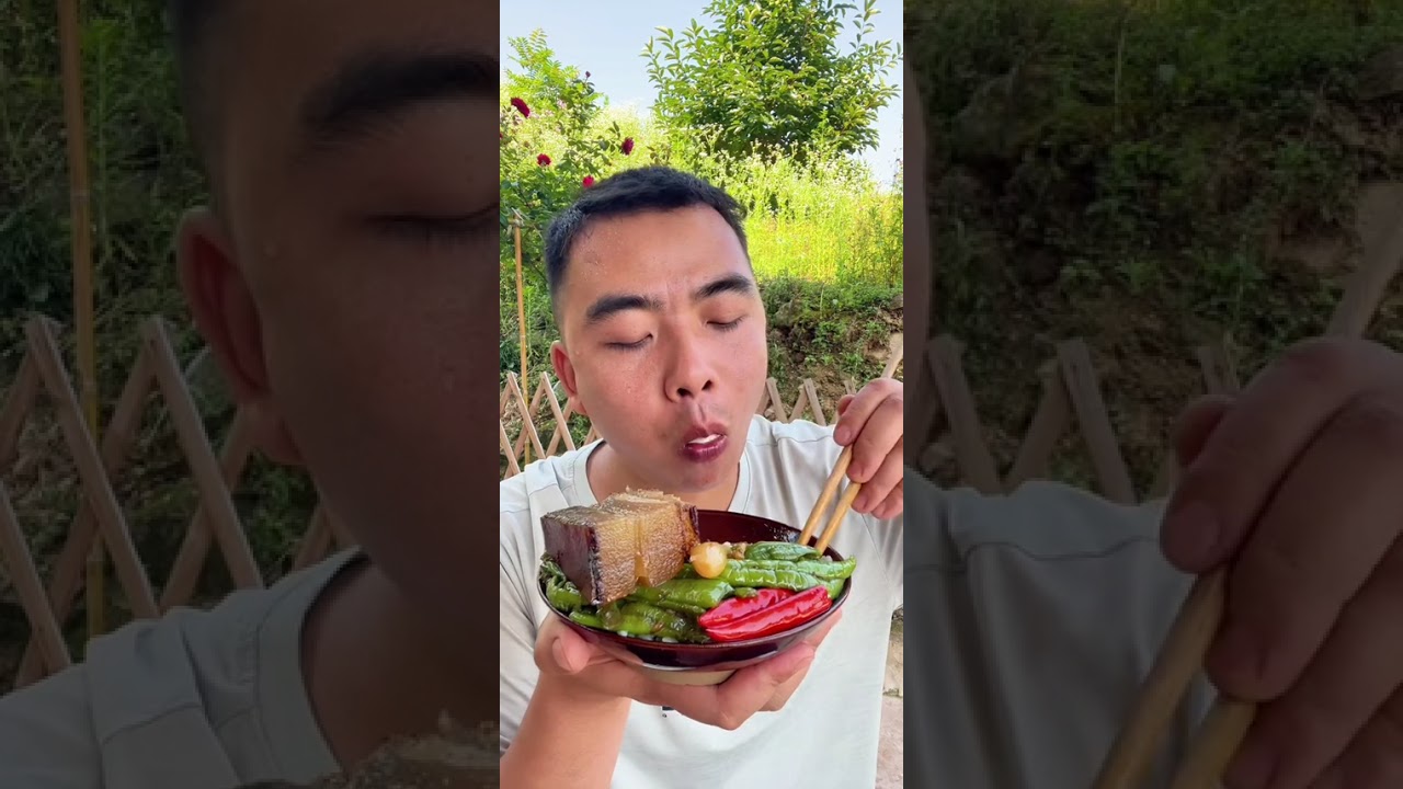 兄弟姐妹们 吃饭了哦 今天吃腊肉 简简单单又是一餐#抖音美食推荐官 #美食 #普通的饭菜都是家的味道 @DOU+小助手